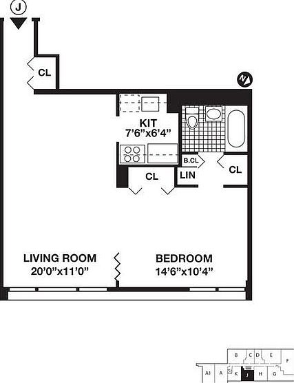 1st image of 365 S End Ave APT 5J