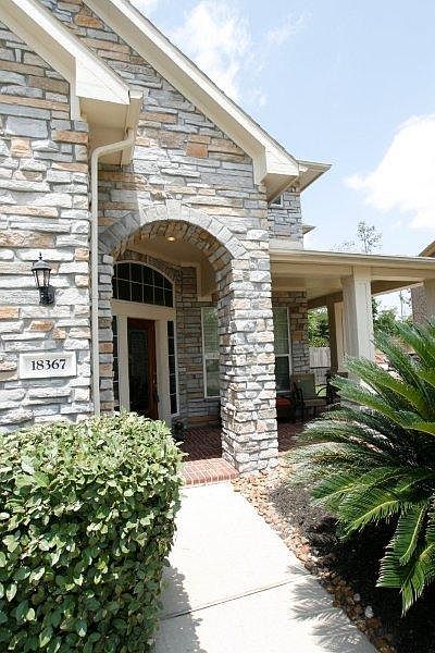 Detailed stonework 