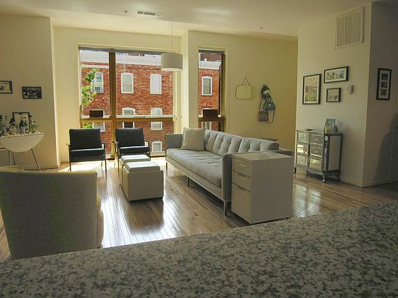 Light-filled living area with dining nook.