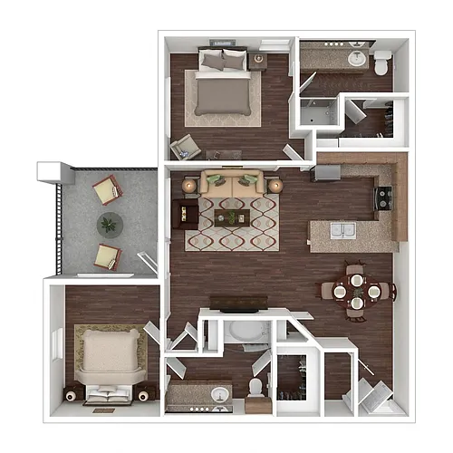 Floor plan B2