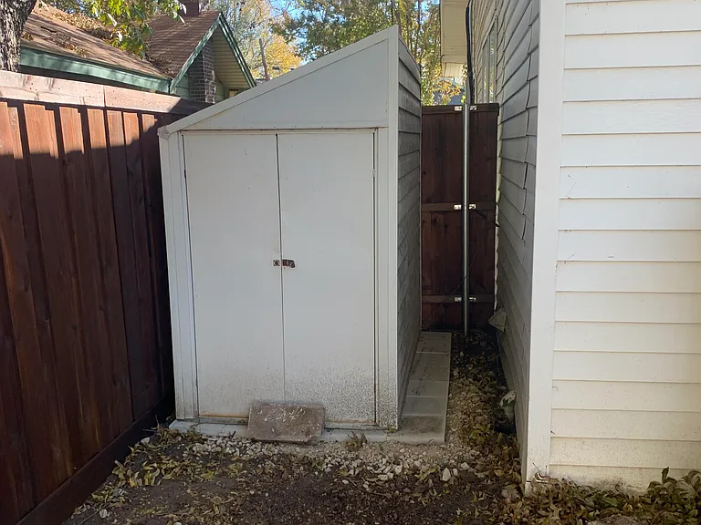 Storage Shed.