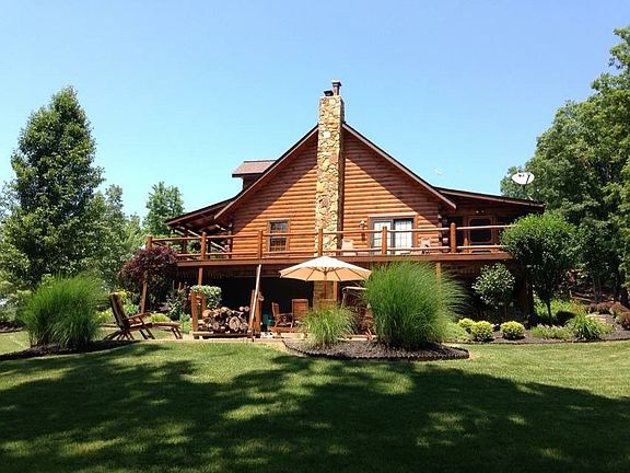 Patio at walkout basement