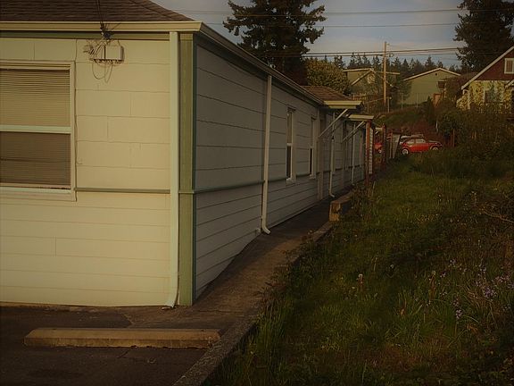 Rear Entrance and Tenant Parking 