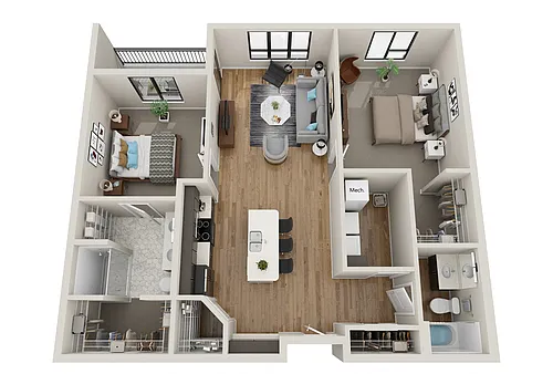 Floor plan Evergreen