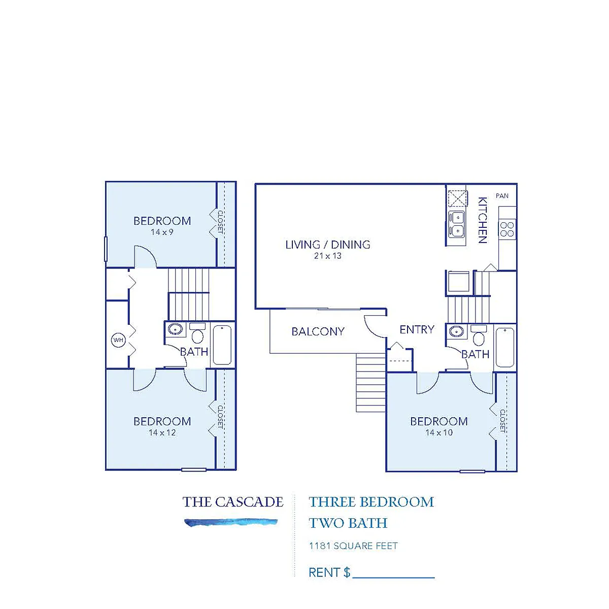 Floor plan The Cascade