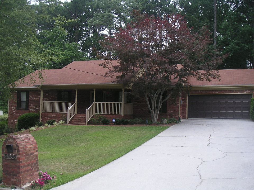 The front of the house