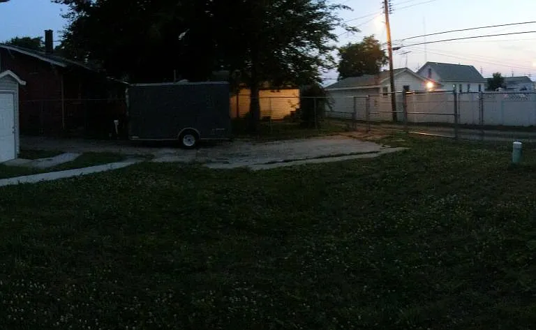 back yard view