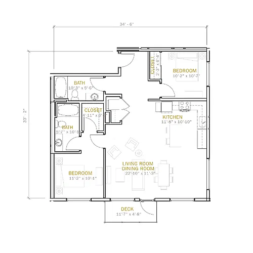 Floor plan C13