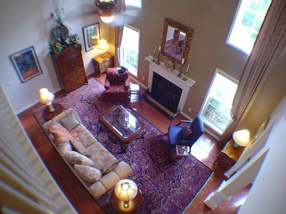 Great Room with Cathedral Ceiling