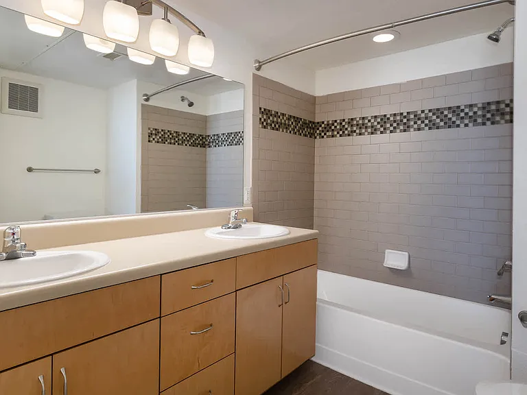 Bathroom with Double Vanity