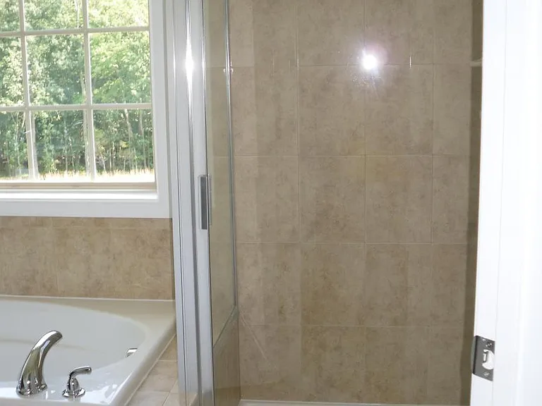 Master shower