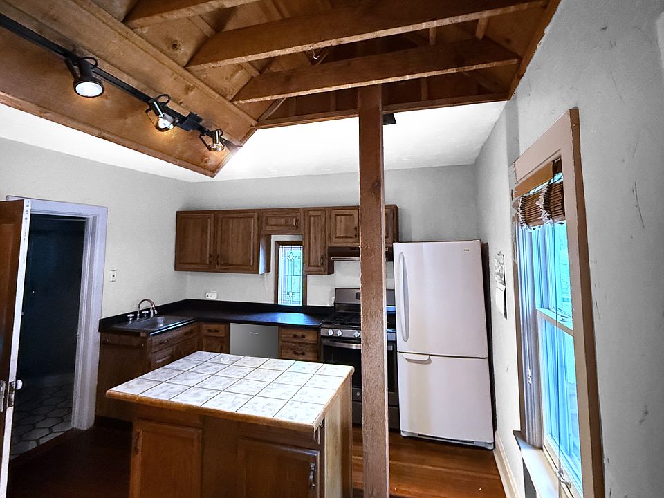 Kitchen view from living room