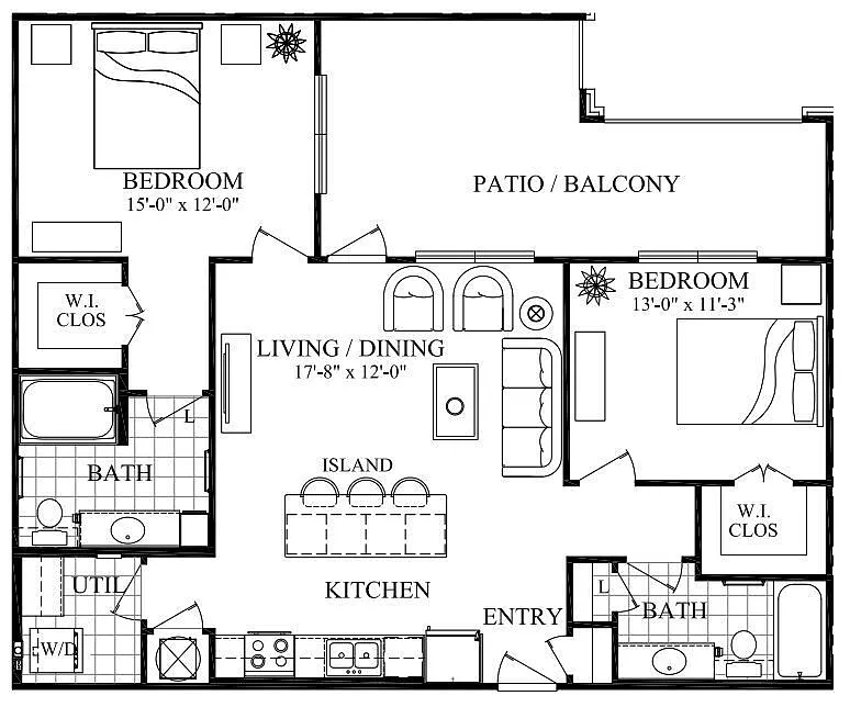 Floor plan E