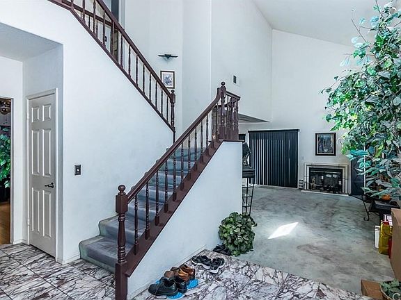 Living room and stairs