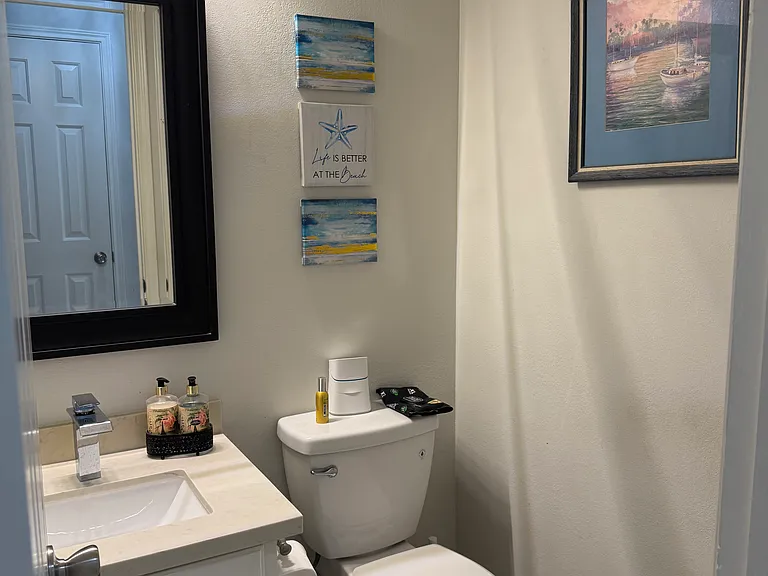 Updated half bath