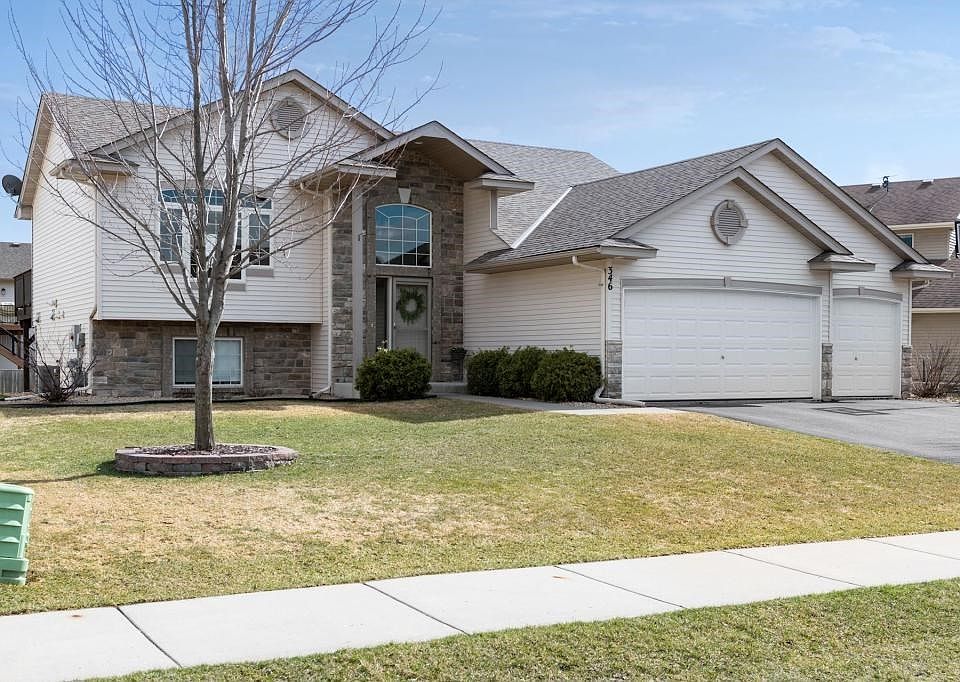 Inviting home with custom landscaping