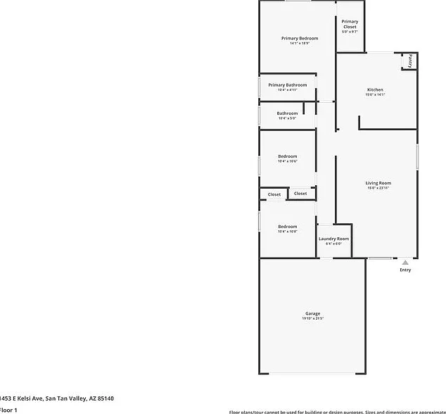 3 bed, 2.0 bath, 1370 sqft, $1,750 — Photo 2