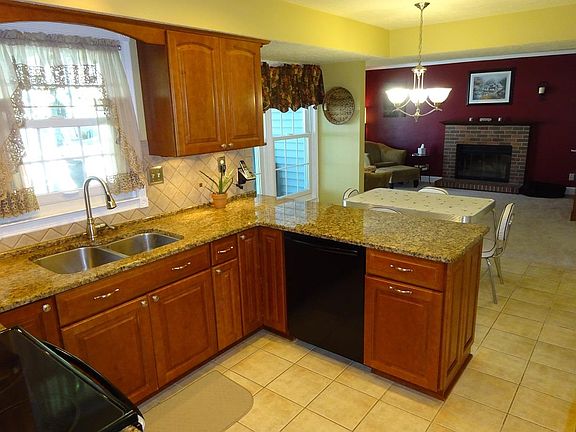 View into Breakfast area & Family Room