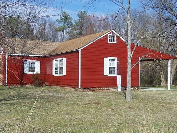 Back yard/back of house