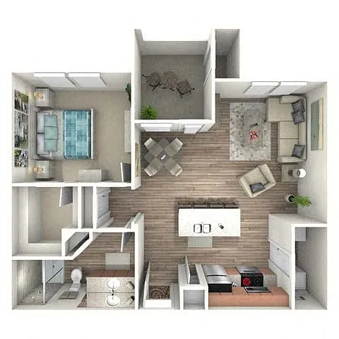 Floor plan A2 - Phase I