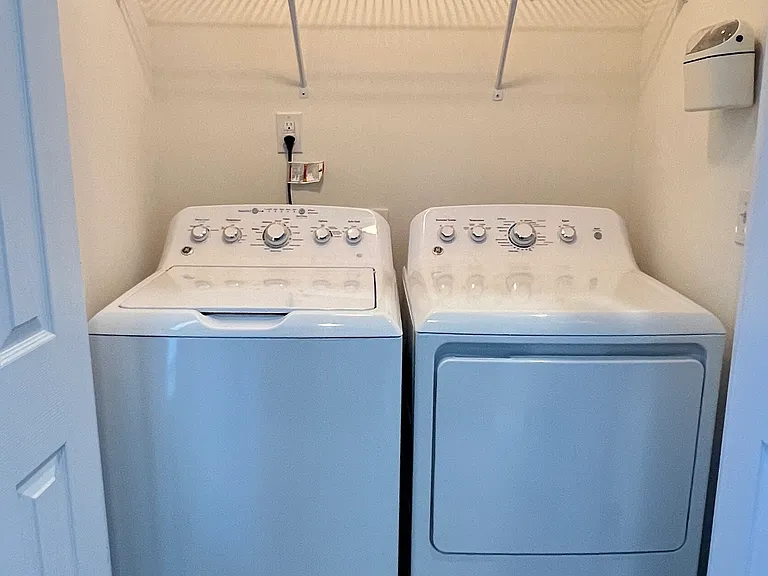 Washer and Dryer included