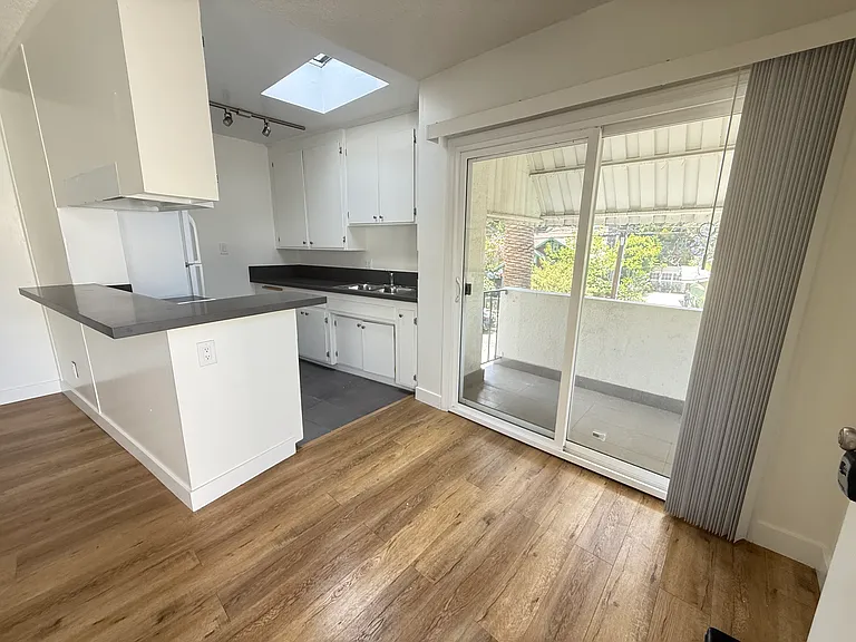 Balcony & Kitchen w/ Skylight