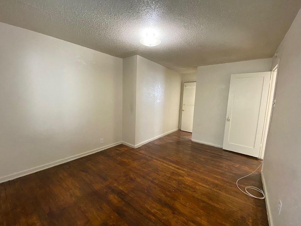 Bedroom looking toward bathroom