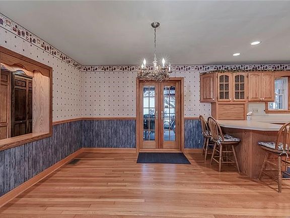 Dining Area is Open to the Kitchen and has French Doors to the 3-Season Room.  Ideal for Entertaining!