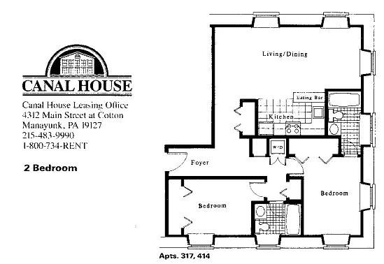 Floor plan 414