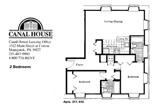 Floor plan 414