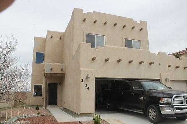 front of property