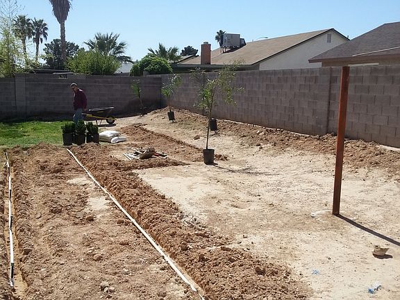 Backyard irrigations