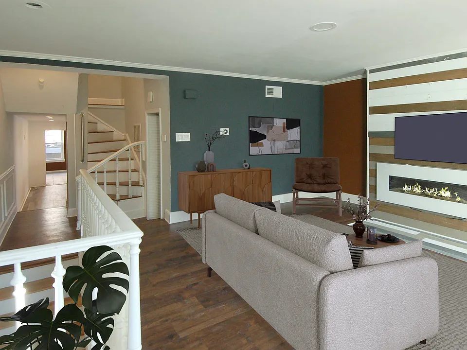 Living Room, Furnished