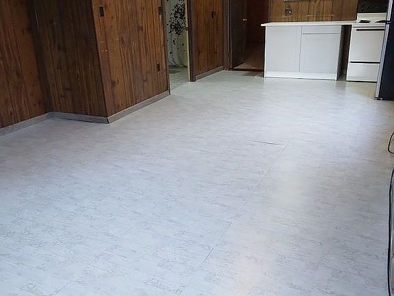 Main living, dining, kitchen