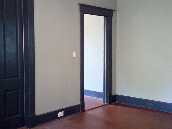 Standing in the living room looking towards the bedrooms 