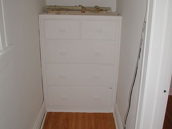 half of Master walk in closet 