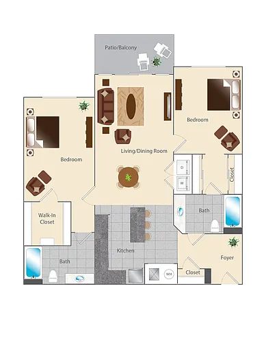 Floor plan The Davidson
