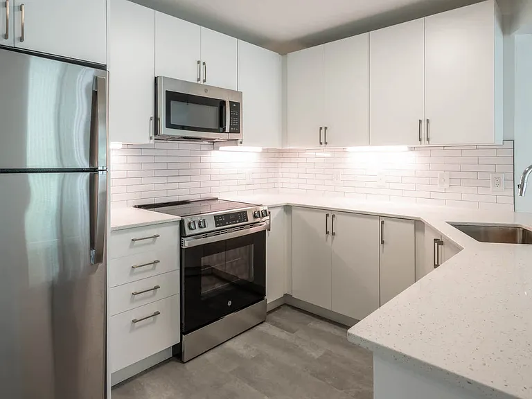 Kitchen with Stainless Steel Appliances