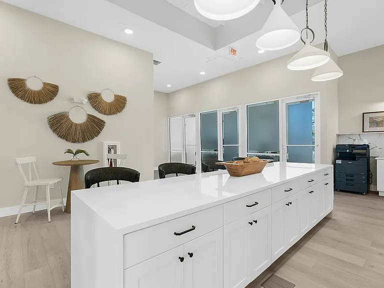 Explore this chic modern kitchen designed for style and efficiency.