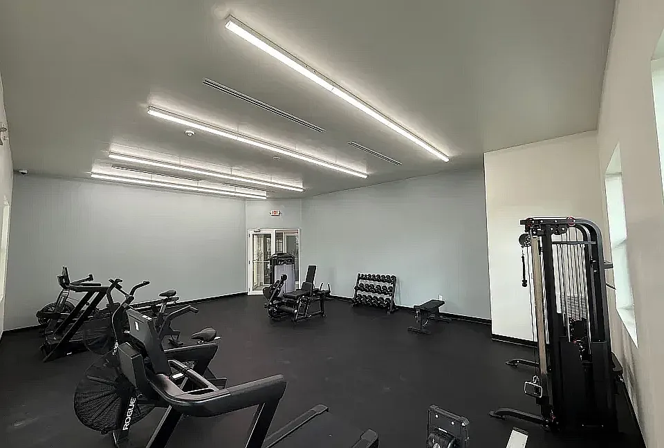 State-of-the-art resident gym.