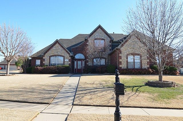Home has exterior sprinkler system
