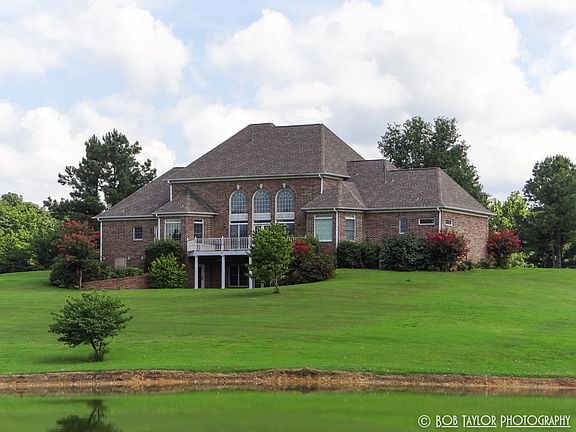 Rear from across pond