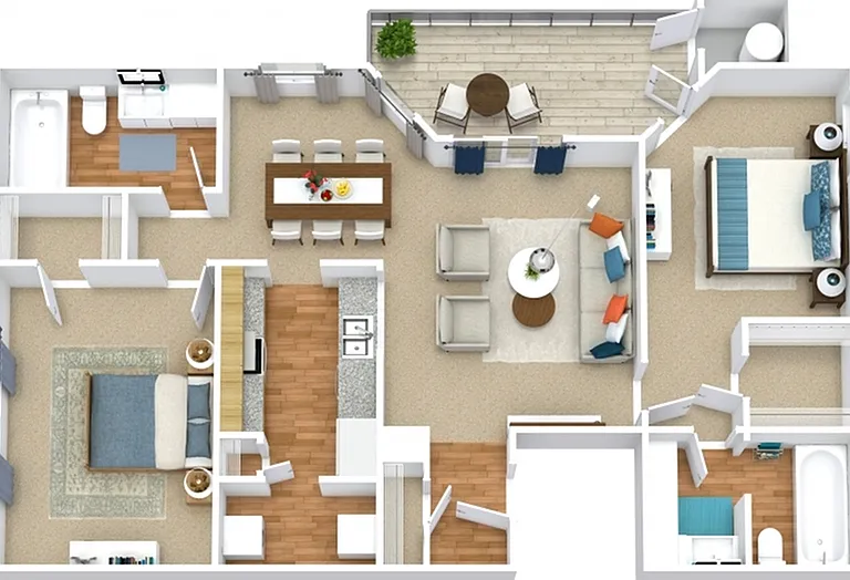 B3 - 1033 sqft B3 - 1033 sqft