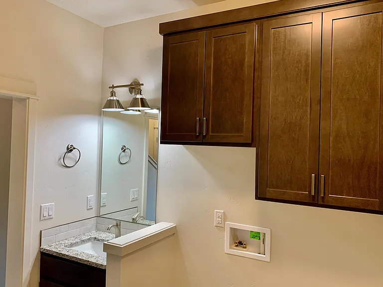 washer and dryer will be supplied for long term renters
