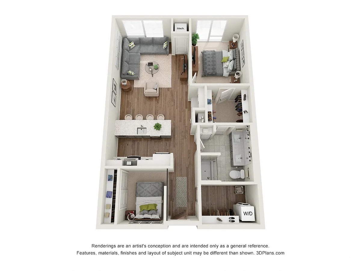 Floor plan Camille