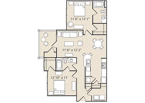 Floor plan B1