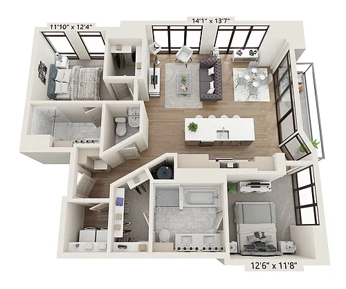 Floor plan Amber 1469