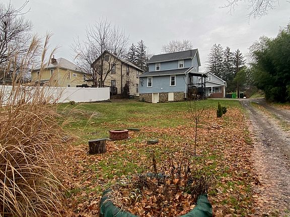 Backyard and back of house