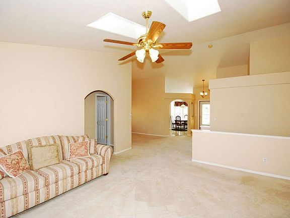 "Open, bright floor floorplan with vaulted ceilings throughout the main level."