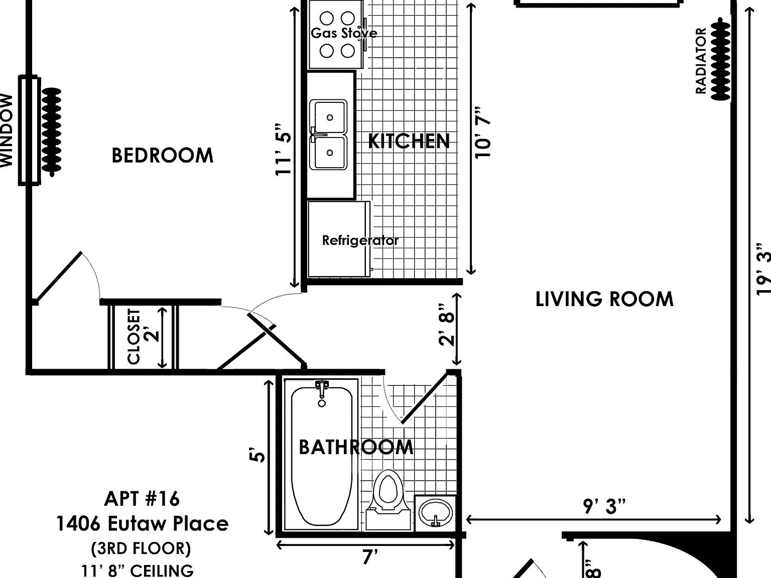 1406 Eutaw Pl — Photo 3